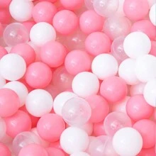 30 piezas de bolas de plástico resistentes a la presión de 2.17 pulgadas/5.5 cm de colores para piscina de bolas de niños pequeños, parque infantil, tienda de campaña, decoración de fiestas de cumpleaños - suaves y seguras, perfectas para fiestas, parques infantiles y piscinas
