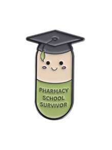 1 套可爱卡通珐琅胸针，配有彩色表情合金别针，是送给朋友的独特服装珠宝礼物 - 彩色 - 查看 15