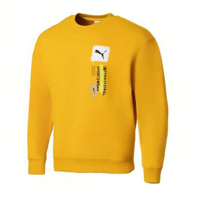 Puma 印花簡約休閒圓領套頭衫衛衣