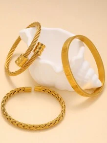 时尚不锈钢罗马数字女式手链适合日常佩戴