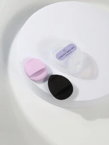 圣诞节，化妆粉扑 + 手指 2/8/12 件，带收纳盒，柔软天鹅绒粉扑和迷你气垫粉扑，专为轮廓、眼睛和角落设计，化妆品混合容器。包括气垫粉扑、无乳胶混合海绵和化妆海绵，适用于液体粉底、粉底、遮瑕膏。适合所有皮肤类型。 - 彩色 - 查看 7