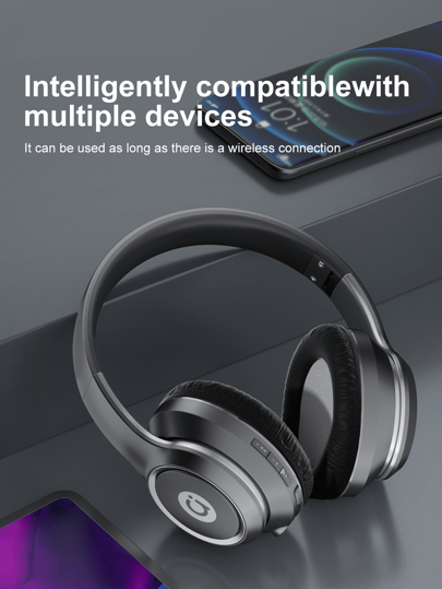 ASUS Asus Wireless Earbuds Noise-Isolating Earmuffs With Microphone Inside, Foldable Storage Expansion Free Immersive Sound Quality Suitable Gift Giving Gaming Use Headphones