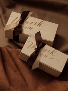 10PCS创意欧式结婚喜糖盒，婚庆伴手礼盒，结婚喜糖包装，结婚喜糖礼盒 - 彩色 - 查看 1