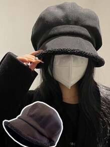 Piles Of Hats To Keep Warm When Going Out, Hats, Octagonal Berets Winter Fall - Multicolor - View 8