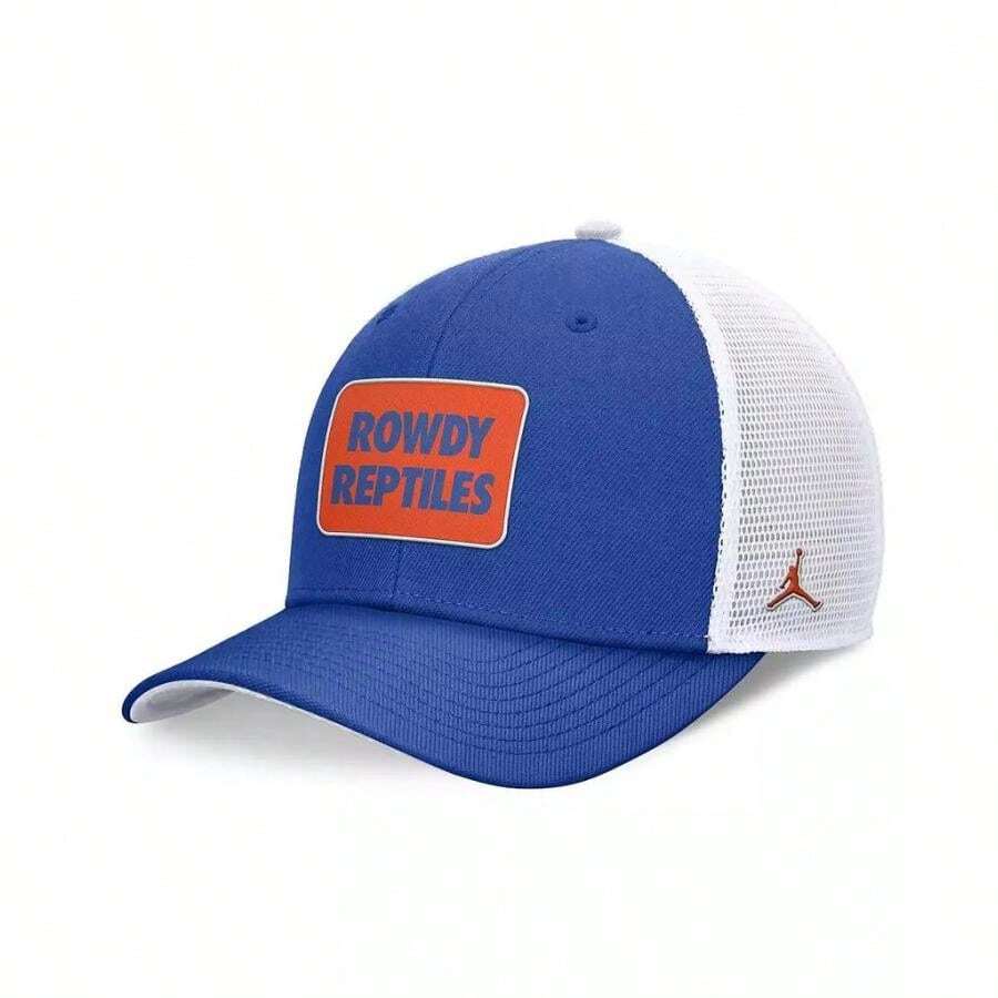 Jordan | Men's Royal/White Local Rise Trucker Adjustable Hat | | Men Baseball Cap - Royal/ White - View 1