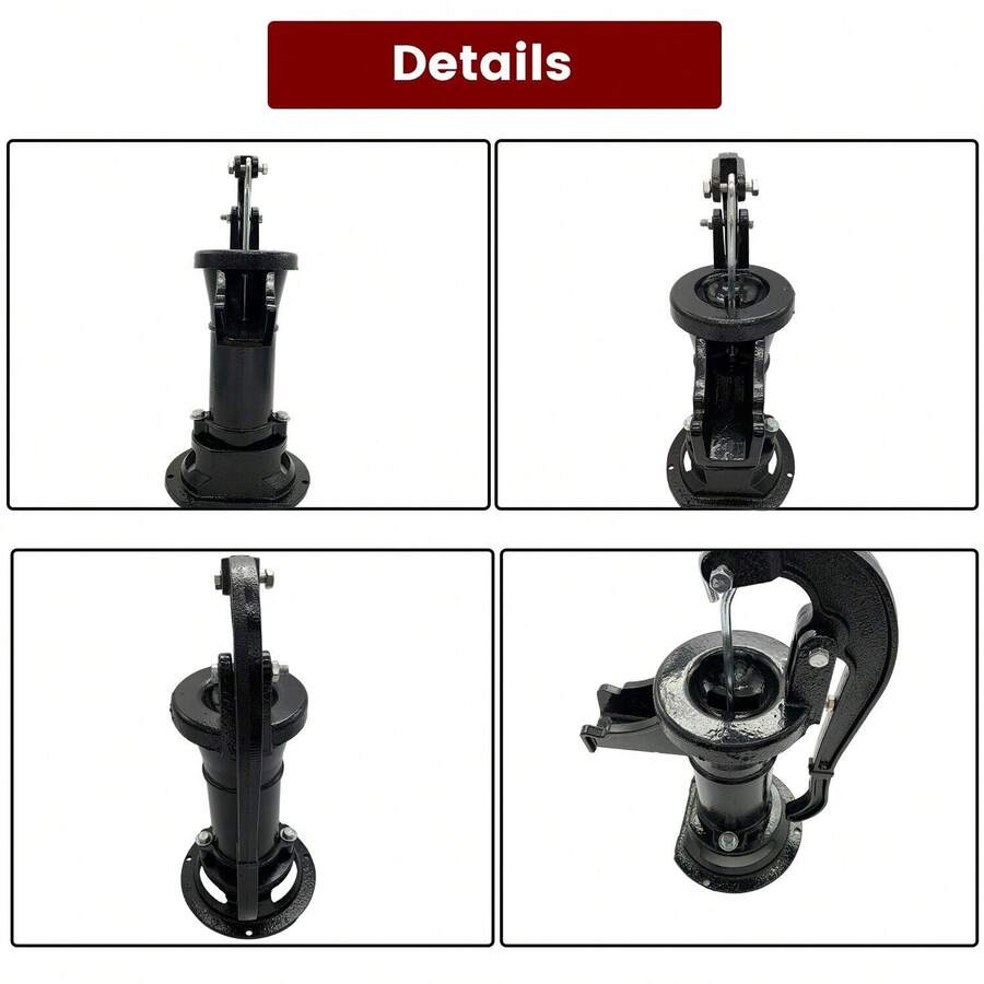 Manual Hand Water Pitcher Pump 25Ft Lift Cast Iron Hand Well Pump