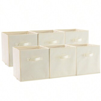 1 Pc Non-Woven Fabric Storage Box, Collapsible Organizer Bin For Wardrobe, Clothes, Toys, Books Bedroom, Organizer, Home Storage, For White T-Shirt Women, Black Pants Women, Ladies Winter Clothes, Dress, Winter Clothes For Ladies, Elegant Woman Dresses, White Shirt For Ladies, Long Sleeve, White Jumpsuit For Women, Spring Dresses For Women, Spring Outfits For Women, Spring, Spring Clothes, Minimalist, Summer Tops Storage
