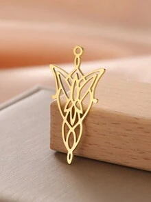 1 件不锈钢复古蝴蝶吊坠，可制作耳环、项链、钥匙扣、珠宝 DIY、送给朋友的礼物 - 復古系列 - 查看 3