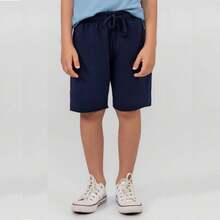 Kit 5 Bermuda Shorts For Children And Youth, Boys Size 1 To 16 - Xám - Xem 2