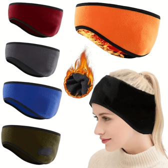 1pc Winter Fleece Ear Warmer Headband, Earmuffs For Cold Weather, Keeps Ears Warm, Suitable For Skiing, Running, Cycling Winter Accessories