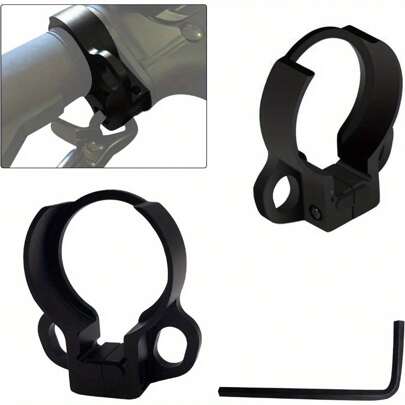 Doppelring-Trageriemen-Adapter, Metall QD Drehgelenk-Befestigung, kompatibel mit SR-556/762/22, AR-556