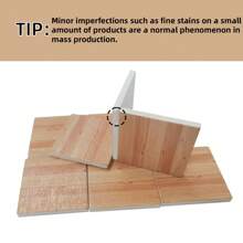 9 piezas Piso de madera en miniatura para casa de muñecas: 1:12 mini cocina de 30X30MM, comedor, accesorios de decoración de escena de baño DIY