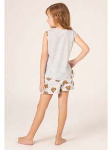 PIJAMA INFANTIL CURTO FEMININO - URSINHO