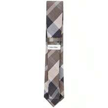 Calvin Klein Men's Seasonal Plaid Tie - Taupe - View 2