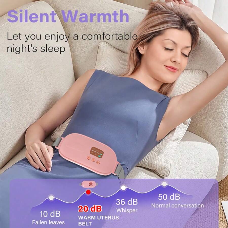 Electric Heating Palace Belt Women's Menstrual Hot Compress Warm Palace