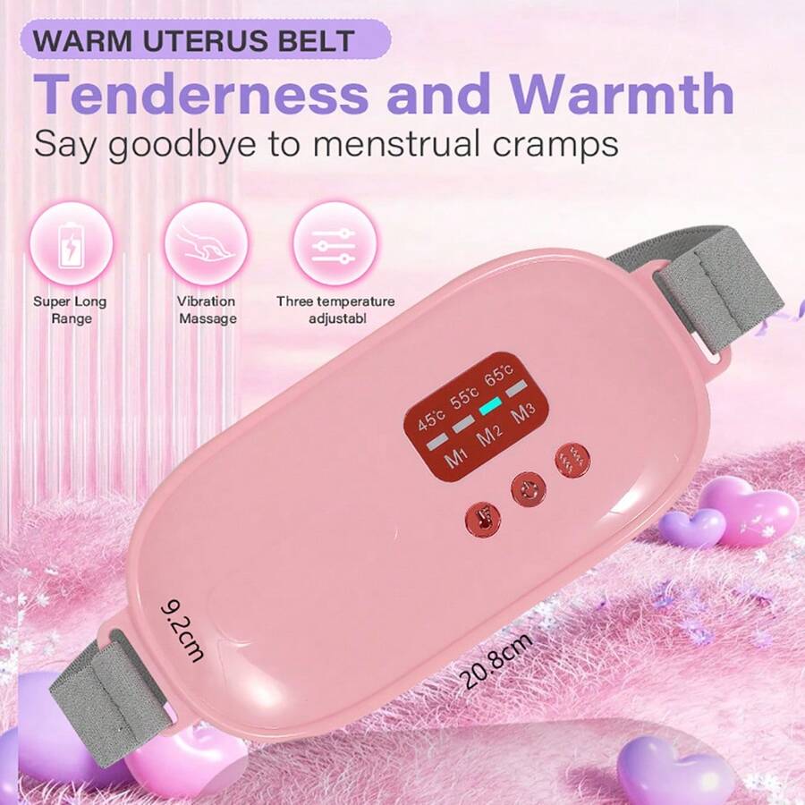 Electric Heating Palace Belt Women's Menstrual Hot Compress Warm Palace