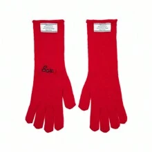 Winter New Style Knitted Thickened Labeling Gloves Fingerless Touch Screen Play Mobile Phone Cold And Warm Gloves Female Custom Letters - Multicolor - View 4