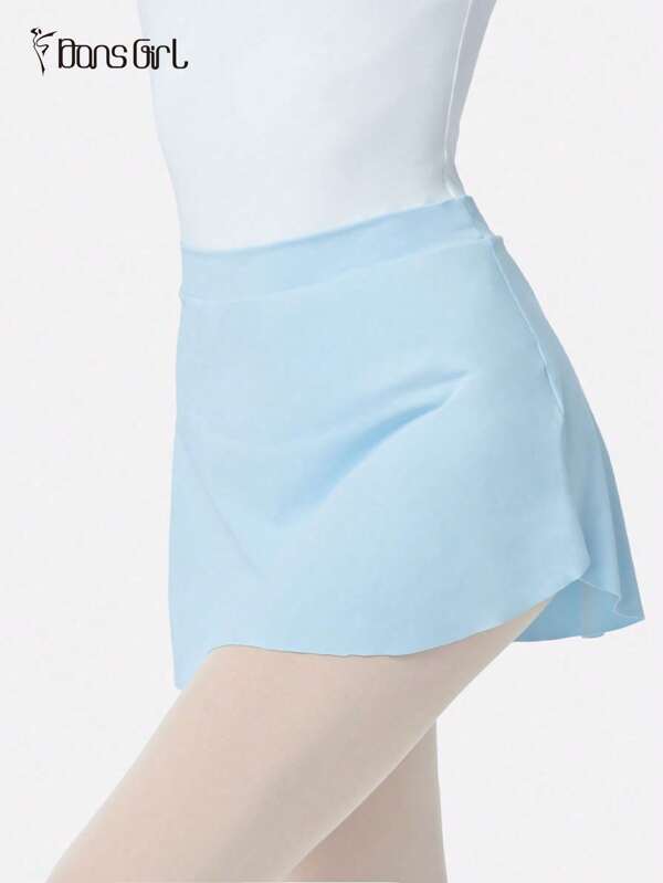 DonsGirl 1pc Women's Butt-Lifting A-Line Ballet Dance Skirt