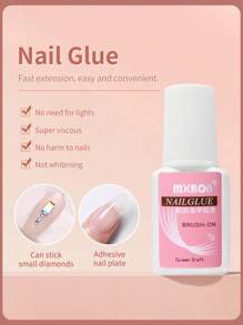 annies 7g/Mxbon Nail Tips Glue, Taiwan Nail Glue For Daily Finger Nail Art, Strong Adhesive, Long Lasting - Màu be - Xem 1