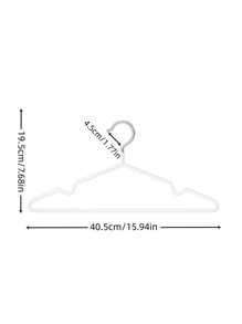 10/20/30/40件成人非不锈钢豪华静音衣架，家用晾衣架，奢华柔和色，无角度悬挂，防弯曲涂层晾衣架