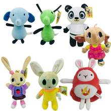 Bing Bunny Rabbit Doll FLOP PANDO Plush Toys Sula Stuffed Kids Toy Easter Gifts - E - 查看 2