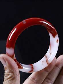 1 件红玉手镯，新款时尚女士手链，珠宝礼品，手链（带礼品盒） - 手鐲 - 查看 13