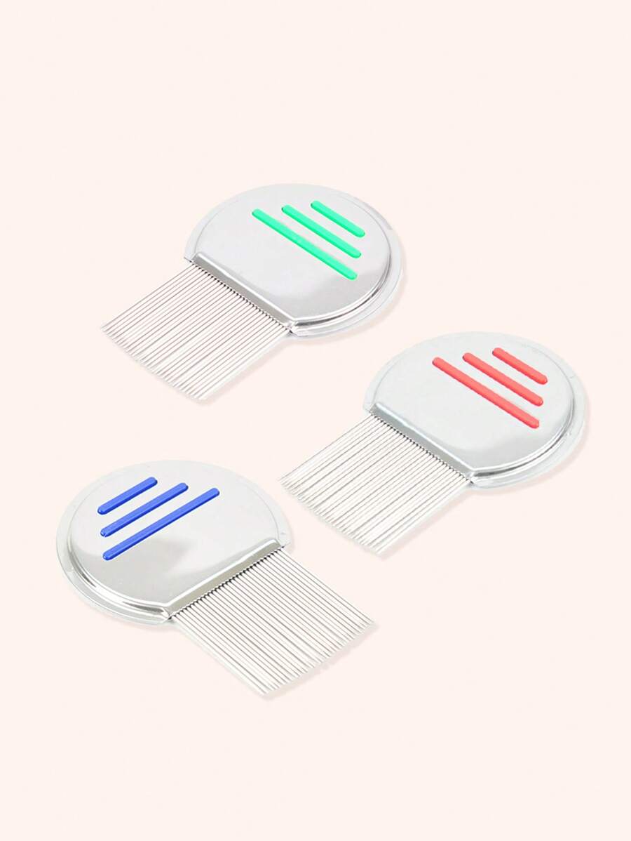 1pc Professional Stainless Steel Lice Comb Effective Against Head