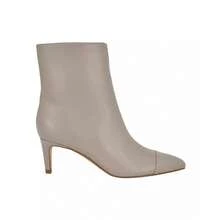 Calvin Klein Women's Gentley Py Toe Stiletto Dress Booties - 灰褐色皮革 - 查看 5