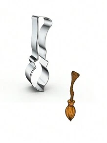 1pc Stainless Steel Cookie Cutter Mold, Magical Castle, Owl Scarf DIY Tool - Cookie Cutters - View 10