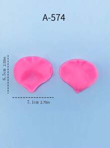 1pc Tulip & Rose Petal Silicone Mold For Baking Cake Decoration, Fondant Candy Mold Craft Tool - Pink - View 14