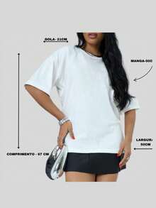 SILK ROUTE Max 100% Cotton T-Shirt "Best Fashion" - 白色 - 查看 5