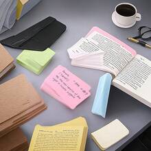 100 pezzi/scatola Biglietti bianchi per biglietti da visita, per messaggi e titoli di libri, biglietti bianchi per biglietti da visita, schede per messaggi - Multicolore - Visualizzare 11
