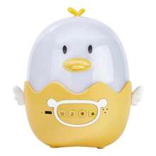 Cute Duck Starry Sky Projector Lamp Creative Cartoon Ornament Student Decorative Night Light - 黃色 - 查看 2