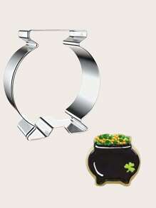 1pc Stainless Steel Cookie Cutter Mold, Magical Castle, Owl Scarf DIY Tool - Cookie Cutters - View 6