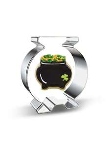 1pc Stainless Steel Cookie Cutter Mold, Magical Castle, Owl Scarf DIY Tool - Cookie Cutters - View 8