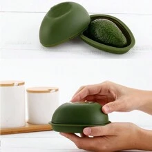 5 hộp đựng hình trái cây và rau củ, hộp đựng hành tây chanh bơ tỏi và cà chua cho tủ lạnh, hộp đựng thực phẩm có thể tái sử dụng có nắp, hộp đựng rau củ giòn giúp thực phẩm tươi lâu hơn, đồ dùng nhà bếp - Nhiều màu - Xem 7