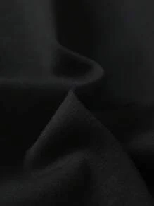 High Quality Black Jogger Pants, Thermal Lined Thick Warm And Versatile Design, With Adjustable Drawstring And Ribbed Hem