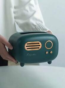 1pc Vintage Rectangular Tissue Box Holder - Adds A Touch Of Color To Your Home Or Office With This Unique Storage Box!Kitchen, Christmas, Christmas Gifts, Christmas Table Decorations, Christmas Decor, Room Decor, Home Decor, Wedding Decor, Flowers, Storage Box, Home Stuff, Table, Home Decorations, Home Organization And Storage, Room Decor, Room Decor Bedroom, Kitchen Accessories, Kitchen Tools, Organizer Kitchen, Travel, Holiday,Tissue Box Holder,Napkin Holder,Festival Family Gathering,Kitchen Dining Table DecorFor Home Kitchen Bedroom Living Room Dining Room, Home Decoration Accessories, Decorative Box,Women Wedding Gift,Summer Travel Holiday Festival Must-Have - Multicolor - View 6