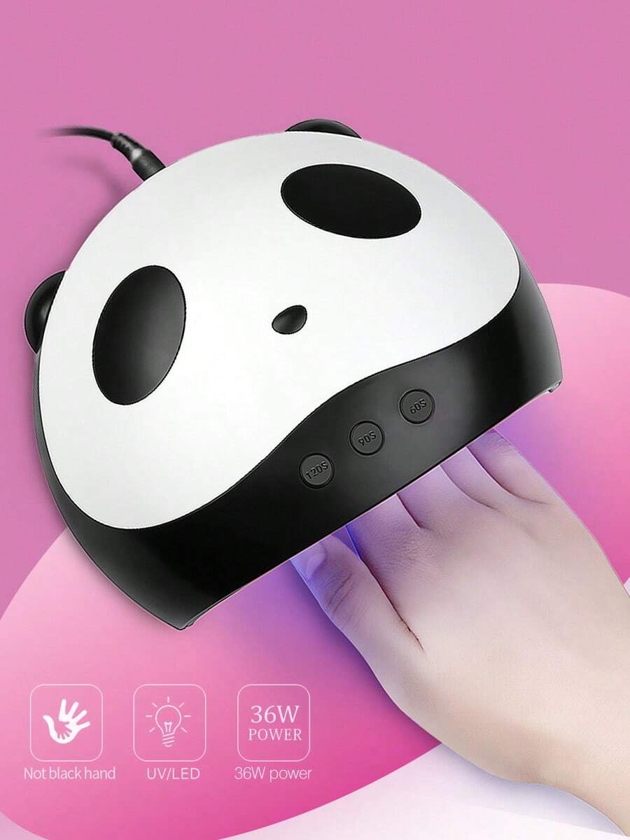 1pz Lámpara de uñas panda nail art series esmalte inteligente LED secado rápido,lámpara de uñas LED para secado rápido, esmalte de uñas inteligente, lámpara de uñas portátil, secador de uñas LED con diseño de panda, lámpara de uñas UV LED, herramienta de manicura profesional, secador de esmalte de uñas, lámpara de uñas compacta, lámpara LED para nail art, dispositivo de secado rápido de uñas.Navidad, Regalo de Navidad, Invierno, Día de Acción de Gracias, Decoración Navideña, Maquillaje, Fiesta, Playa, Viajes, Ropa de Vacaciones, Rosa, Años 2000, Ofertas, Camping, Exterior, Regalo.