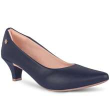Women's Pumps Thin Heel Fashion Formal Shoes Promotion - 藏蓝色 - 查看 1