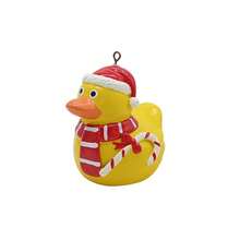 Mặt dây chuyền Giáng sinh hình con vịt 3D, đồ trang trí hình con vịt tinh tế, chân thực làm quà tặng sinh nhật kỷ niệm - Nhiều màu - Xem 12