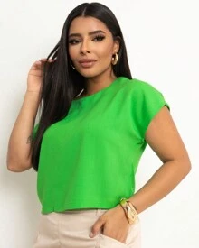Women T-Shirts - verde menta - Ver 4