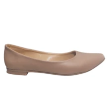 WOMEN'S SHOES BALLERINAS BALLERINAS - 米色 - 查看 3