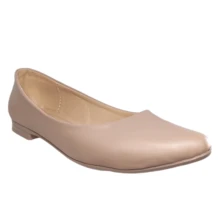 WOMEN'S SHOES BALLERINAS BALLERINAS - 米色 - 查看 2