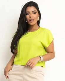 Women T-Shirts - Green - View 5