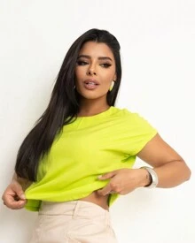 Women T-Shirts - Green - View 4