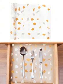 1 Roll Shelf Liner For Kitchen Cabinets Non-Adhesive Drawer Liners Refrigerator Liner Non Slip Cabinet Liners For Shelves EVA Waterproof Cupboard Liner For Bathroom Kitchen Pantry - Multicolor - View 3