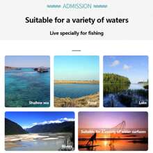 Atarrayas Pescar Red De Pesca Para Arrojar Manualmente 3m - Blanco - Ver 8