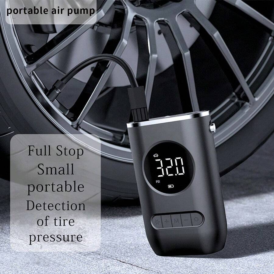 haoss Compresseur d'air portable 20 000 mAh et 150 PSI, gonfleur