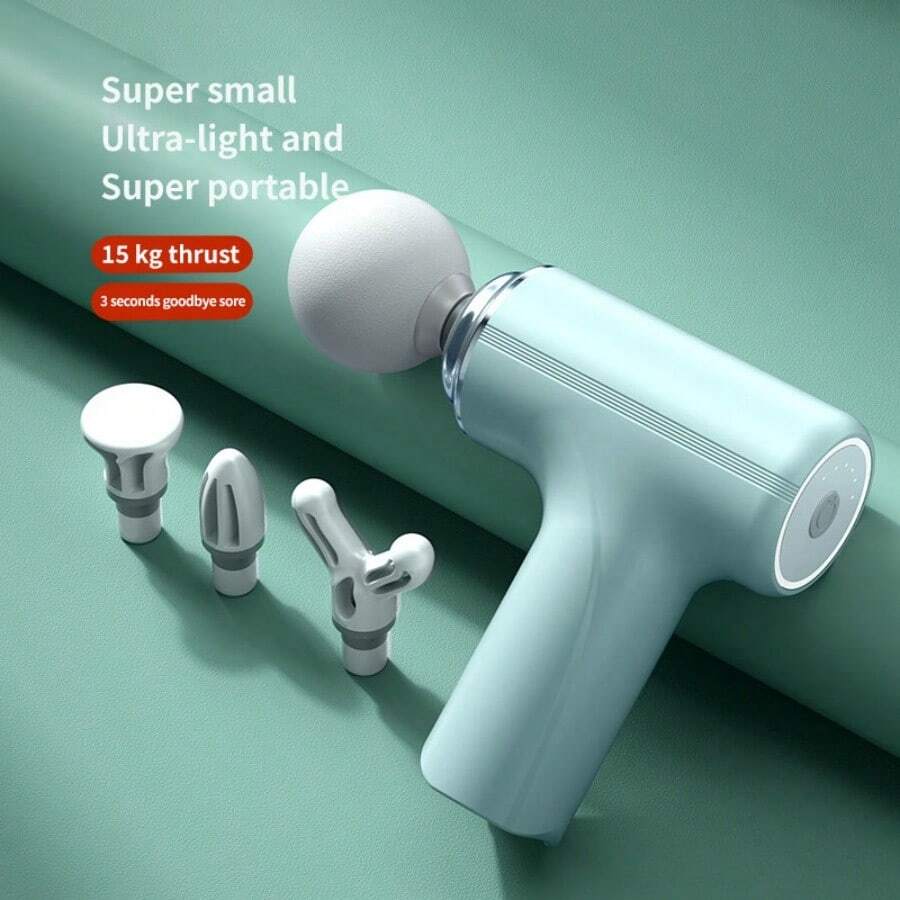 Compact And Lightweight Massage Gun, Handheld Electric Muscle Massager